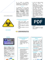 Folleto Riesgo Biologico