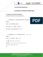 Ecuaciones Difrenciales. César
