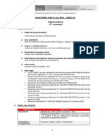 Convocatoria Cas #24 - 2021 - Ugel 02 Psicólogo/A (17 Vacantes)