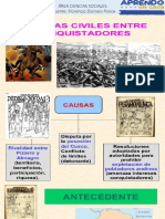 Actividad Guerra Civil Entre Los Conquistadores PDF