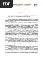 DOCIMOLOGY Tascovici Daliana Evaluation As