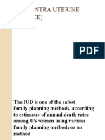 Iud (Intra Uterine Device)