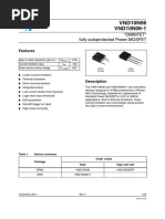 VND10N06 VND10N06-1: "Omnifet" Fully Autoprotected Power MOSFET