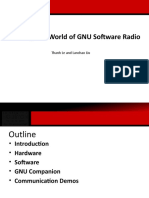 Entering The World of GNU Software Radio: Thanh Le and Lanchao Liu