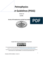 PSSG - SPWLA Petrophysics Skill Set Guidelines - Jan - 2021