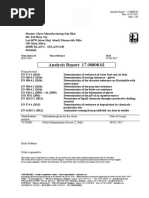 Test Report Maxter Gloves