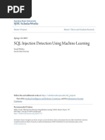 SQL Injection Detection Using Machine Learning