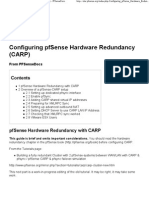 Configuring Pfsense Hardware Redundancy (CARP) - PFSenseDocs