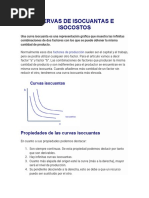 Curva Isocuanta