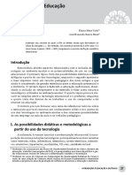 Aula 5. Texto Vidal e Maia (2010) - Tecnologias Na Educação