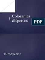 Colorantes Dispersos