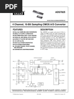 Features Description: 1996 Burr-Brown Corporation PDS-1304B Printed in U.S.A. October, 1997