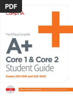 Downloadable Official CompTIA A+ Core 1 and Core 2 Student Guide