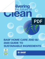 Basf Home Care and I&i 2020 Guide To Sustainable Ingredients