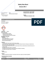 Ultrasonic Cleaning Solution, MC-3 - Metal Cleaner - Sds