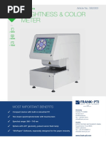 Brightness & Color Meter: Modularline