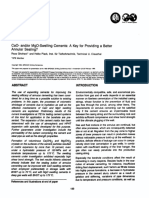 Spe/Iadc 25697 Cao-And/Or Mgo-Swelling Cements: A Key For Providing A Better Annular Sealing?