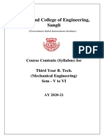 WCE Mechanical Curriculum