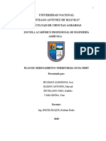 Ordenamiento Territorial en El Pru - Gestion de Cuencas