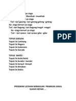 Draf Program Latihan Mingguan Pramuka Siaga