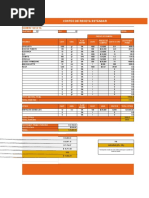 Costeo Receta Estandar