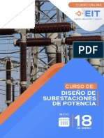 BROCHURE-CURSO DE DISEÑO DE SUBESTACIONES DE POTENCIA - Compressed