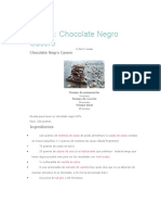 Receta Chocolate