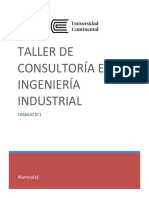 Taller de Consultoria en Ingenieria Industrial