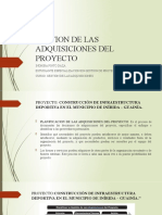 Planificacion de Las Adquisiciones Del Proyecto