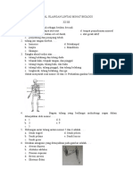 Soal Ulangan Lintas Minat Biologi