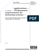 DD ENV 13481-6 - 2002 - Special Fastening Systems For Attenuation of Vibration