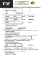 St. Joseph College of Canlaon, Inc.: Diagnostic Test in Science 6