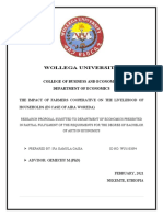 Wollega University: College of Business and Economics Department of Economics