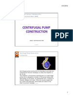 Centrifugal Pump Construction