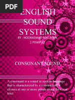 English Sound Systems: By: Noorasmad Mat Ripin 1 Pismp Ks