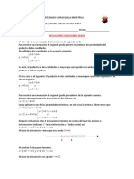 Guia 2 A Inecuaciones de Segundo Grado