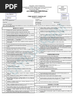 Fire Safety Checklist On Building Plans Final