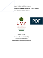 ( (Japan Foreign Policy Toward The Northeast Asia Country) ) (Ilham Zukhruf, Nuna Darun Nasihin, M. Alvin Kharisman