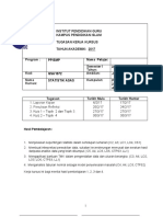 Soalan Projek Statistik Asas GSA 1072