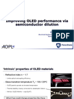 Improving OLED Performance Via Semiconductor Dilution: Chris Giebink