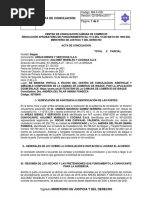 Acta de Area Bienes y Servicios Sas - Aglomet Muebles y Cocinas Sas - Original Del Centro