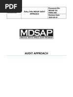 MDSAP AU P0002.005 Audit Approach