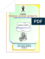 Diktat Pembinaan Olimpiade Matematika Versi 4