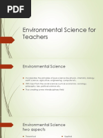 Environmental Science For Teachers