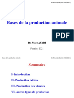 Chapitre 1. Production Laitiere