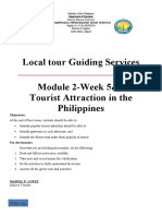 Week 5&6 - Local Tour Guiding LM