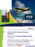 Lecture 5 - Distance Measuring DME