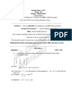 Section A - Answer Question 1 (Compulsory) and Five Other Questions. Section B & Section C - Answer Two Questions From Either Section B or Section C