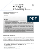 Recentadvancesinthe Managementofacute Exacerbationsofchronic Obstructivepulmonarydisease