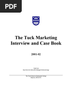 The Tuck Marketing Interview and Case Book: Visit Us